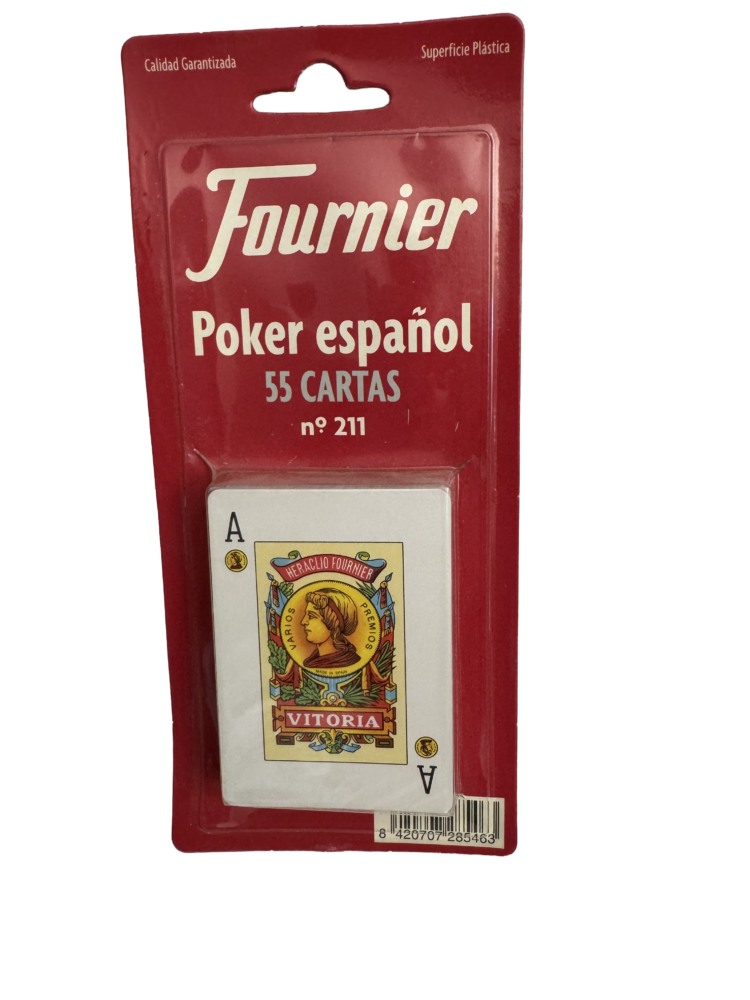 Baraja cartas póker 55 cartas