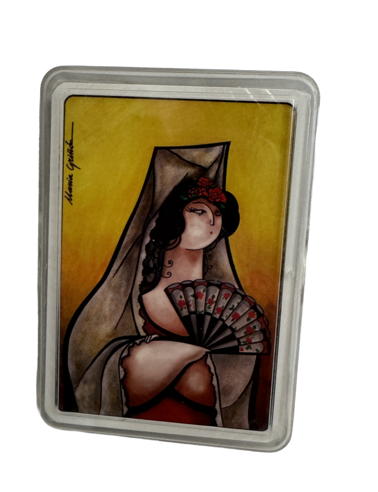 Baraja cartas diseño coleccionista