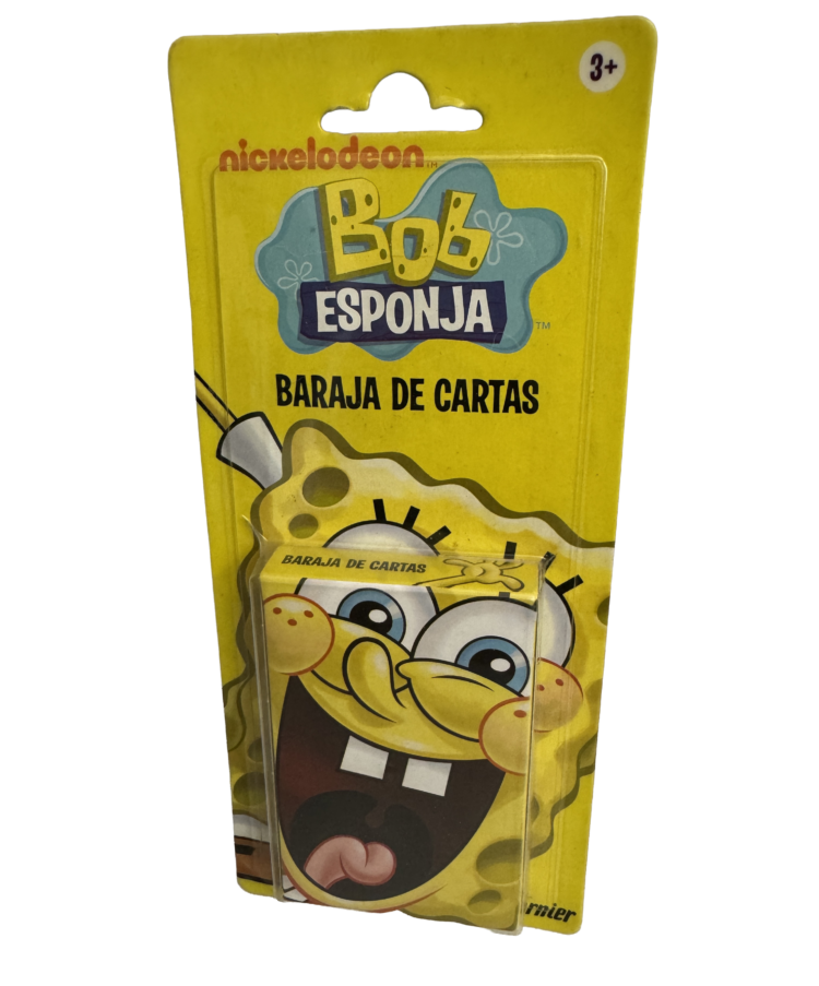 Juego de cartas Bob esponja
