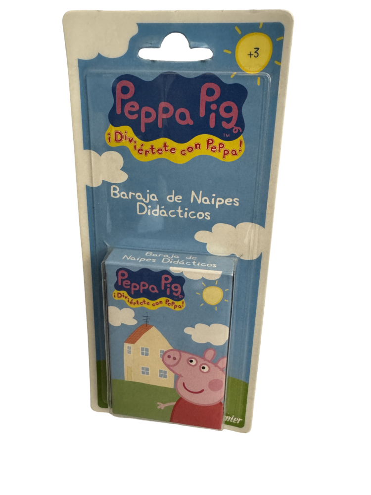 Juego de cartas Didácticas Peppa Pig