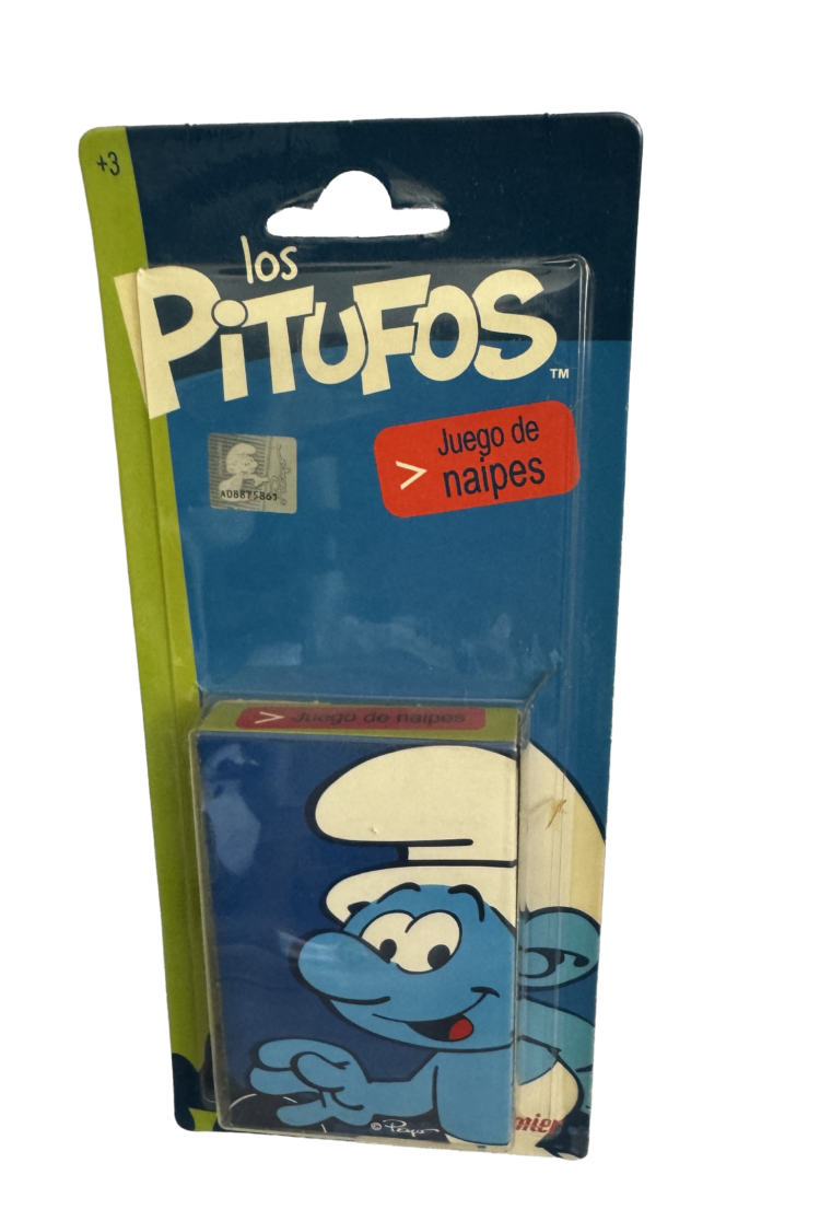 Juego de cartas Los pitufos