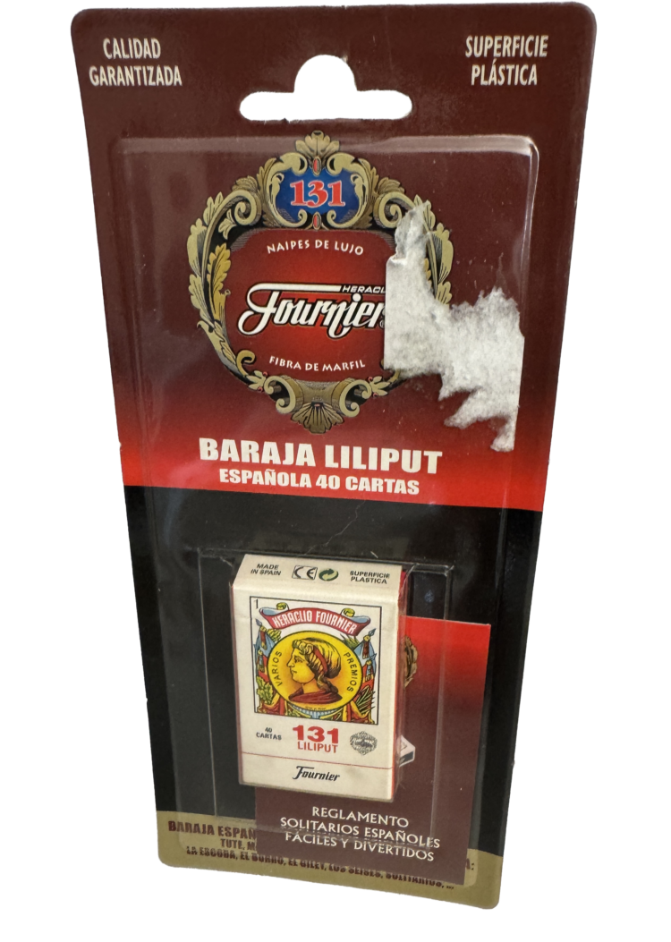 Baraja cartas liliput
