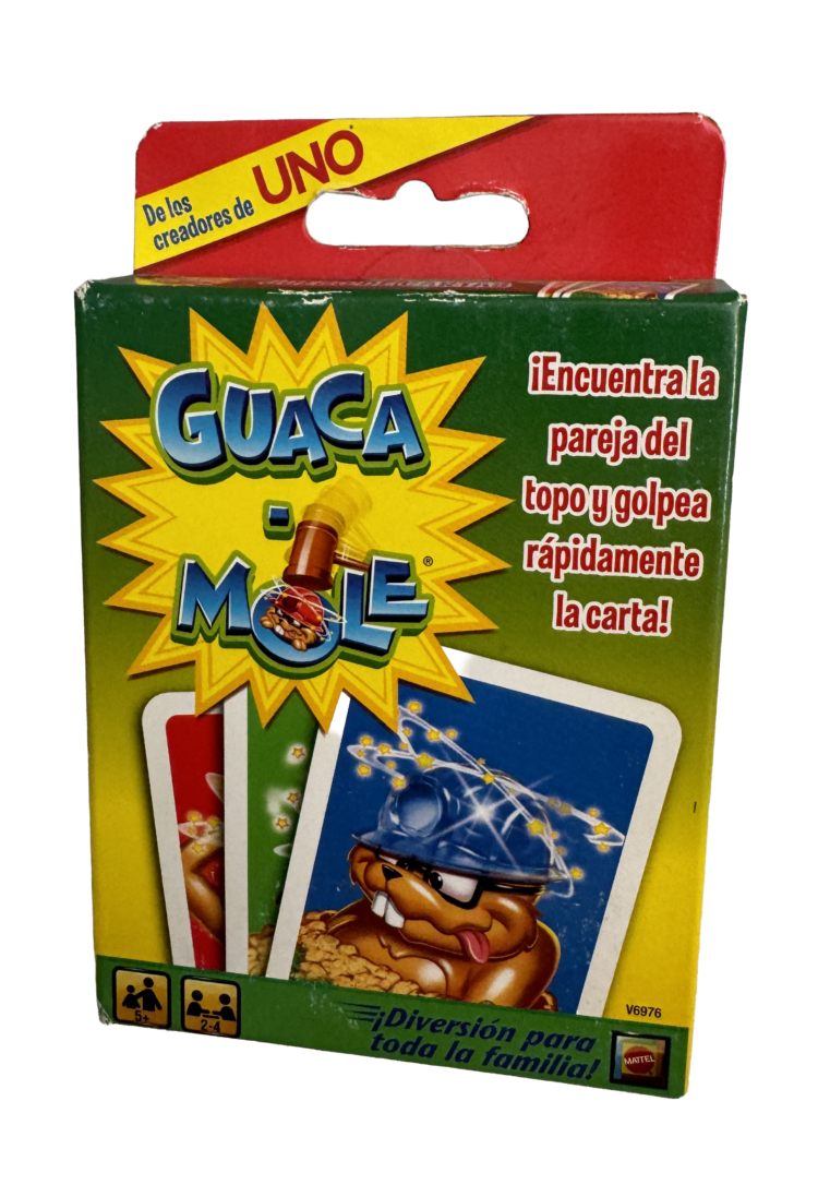 Juego de cartas uno guaca mole