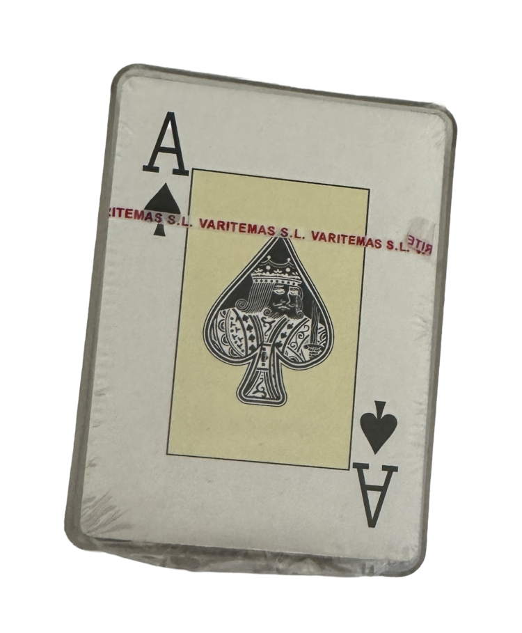Baraja cartas poker