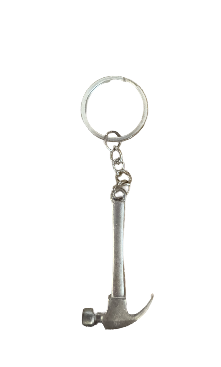 Llavero martillo metal