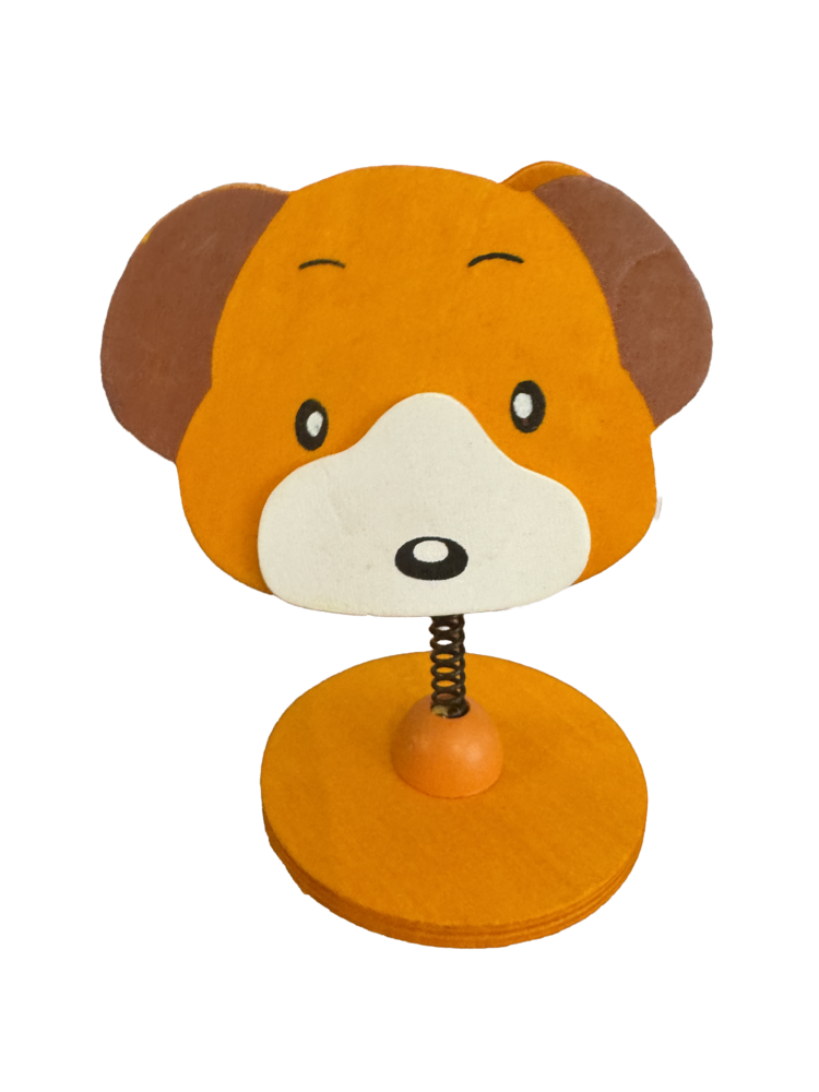 Soporta notas de madera perro L