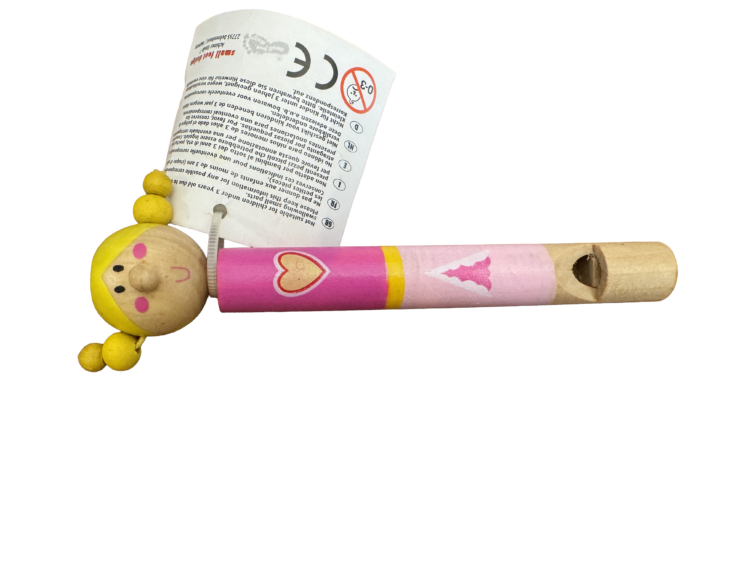Silbato madera Niña L