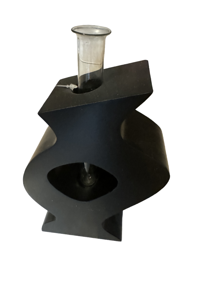 Florero diseño madera