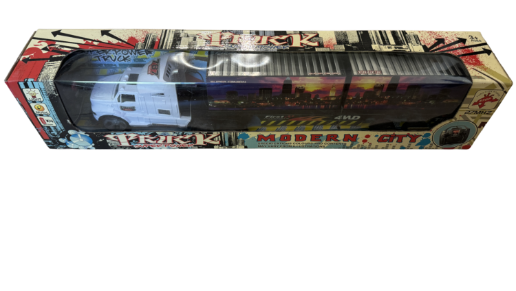 Camión tráiler radiocontrol y luces