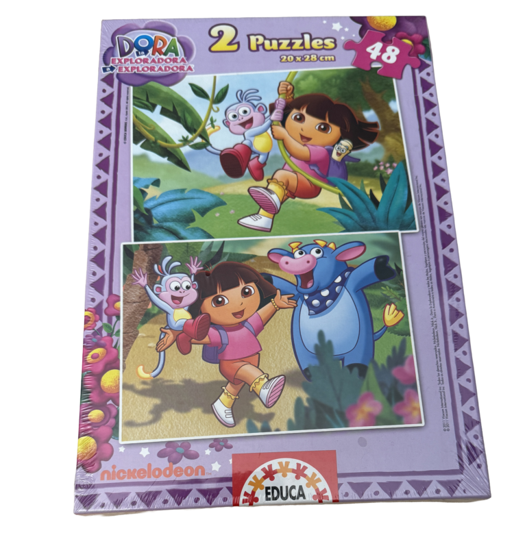Puzle dora educa 2 puzles