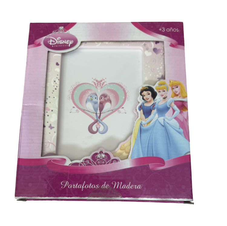Portafoto princesa madera Disney
