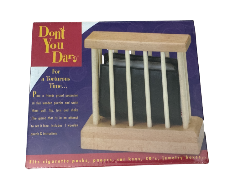 Puzle jaula de madera Don't You Dare