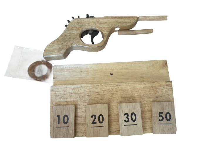 Juego pistola con diana L