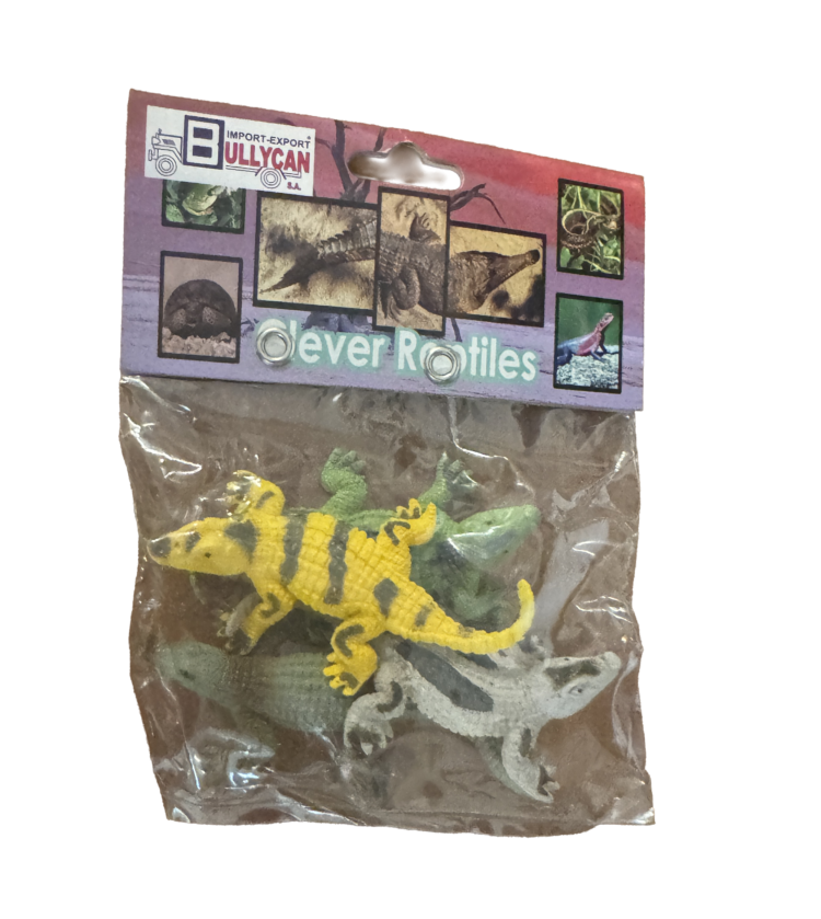 Figuras de plástico reptiles