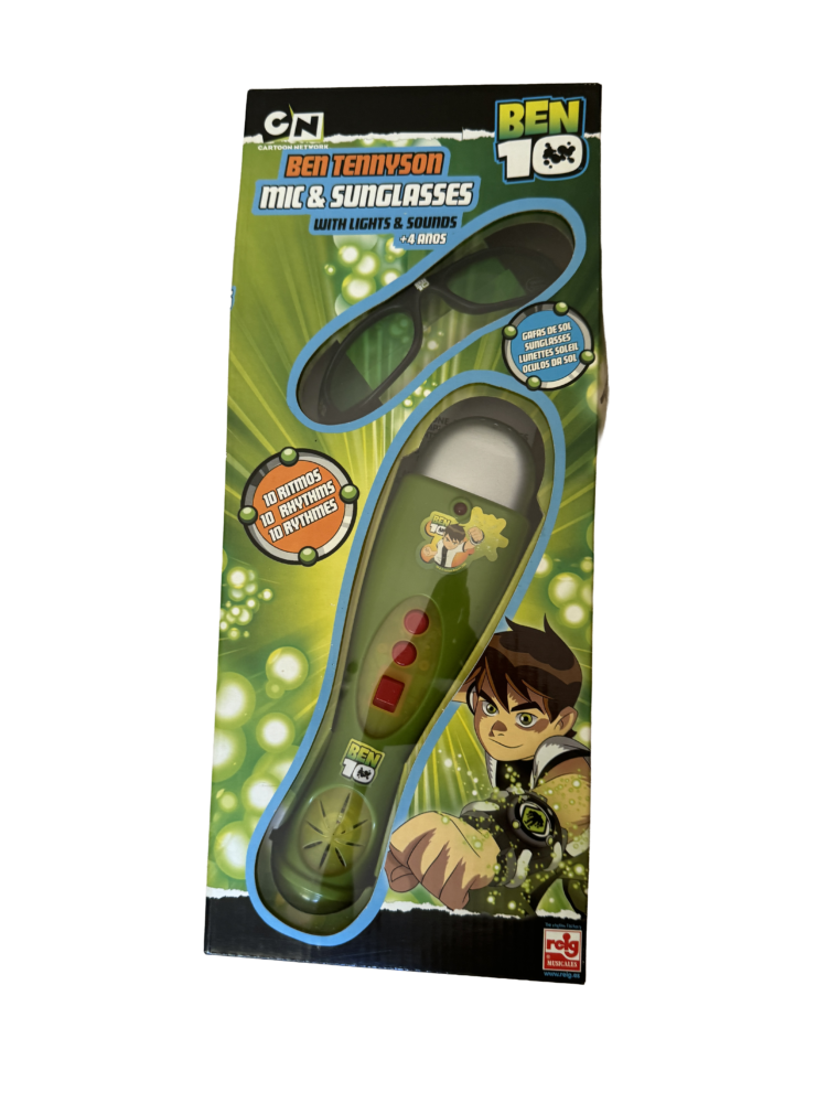 Micrófono Ben 10 con luz y sonido