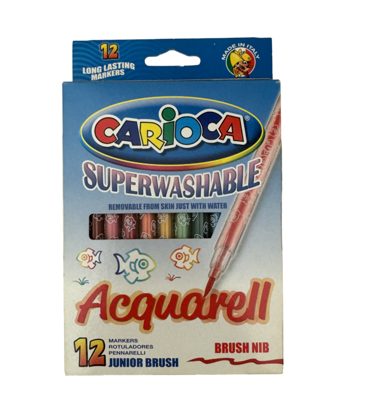 Caja de rotuladores Carioca aquarell