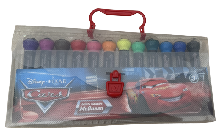 Maletín de rotuladores Cars Disney Pixar