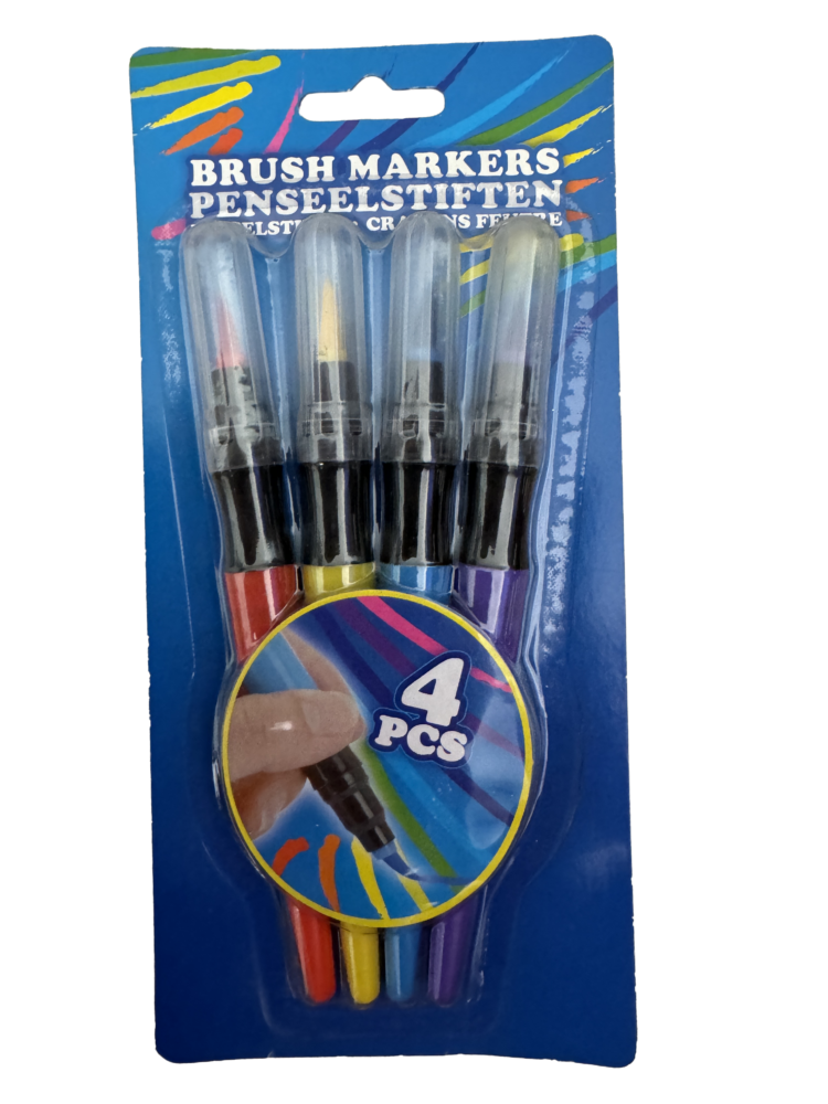 Set rotuladores pincel