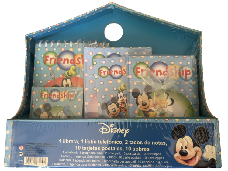 Set de escritura Disney