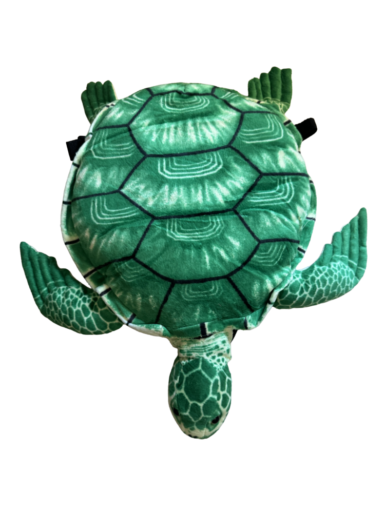 Peluche tortuga mochila L