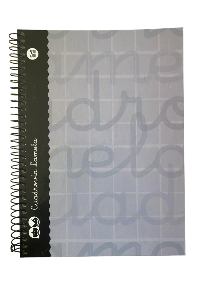 Libreta A5 cuadrovía Lamela 3mm tapa dura