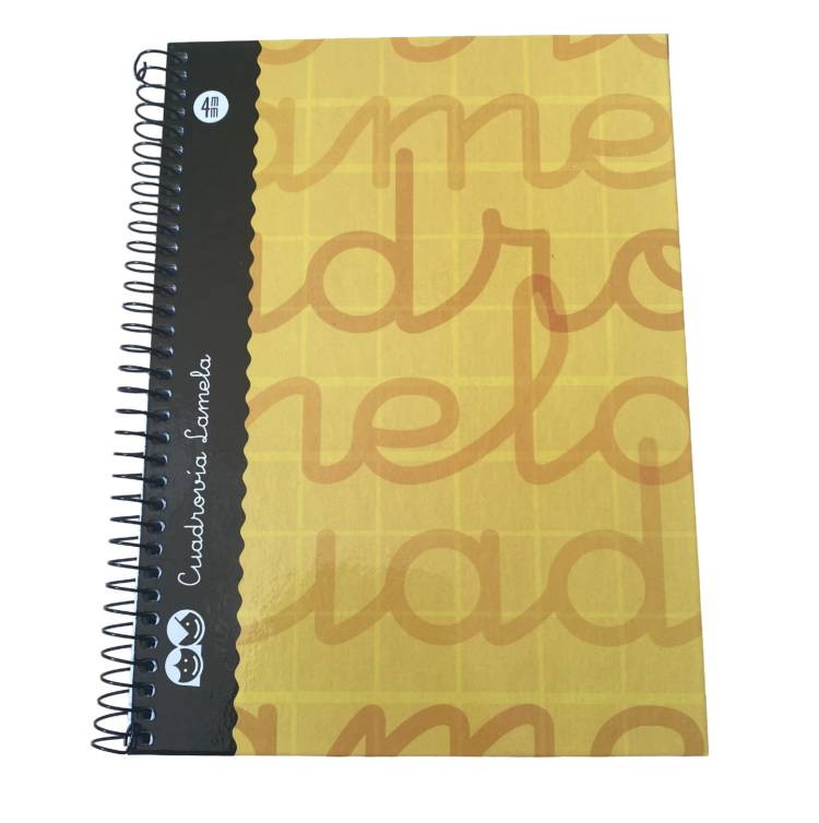 Libreta tapa dura A5 cuadrovia Lamela 4mm