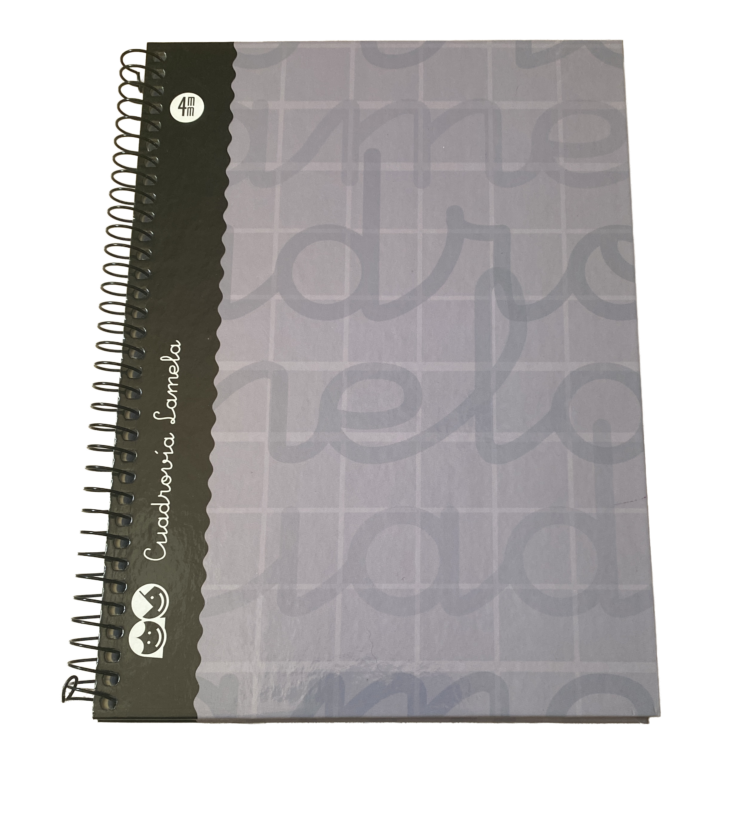 Libreta tapa dura A5 cuadrovia Lamela 4mm