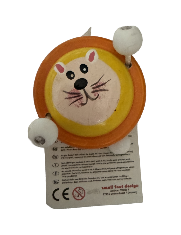 Yoyo de madera gato