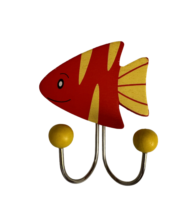 Percha colgador pez