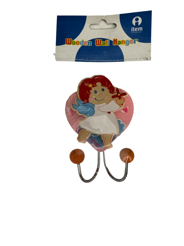 Percha colgador Ángel con pinza