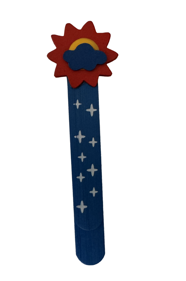 Marcapáginas de madera