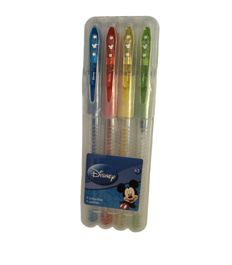 Set bolígrafos Disney