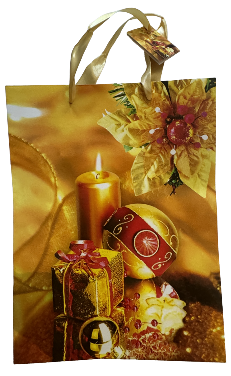 Bolsa navidad vela