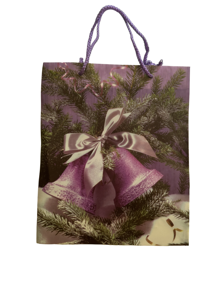Bolsa campanas navideñas