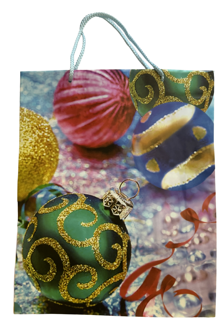 Bolsa bolas navideñas