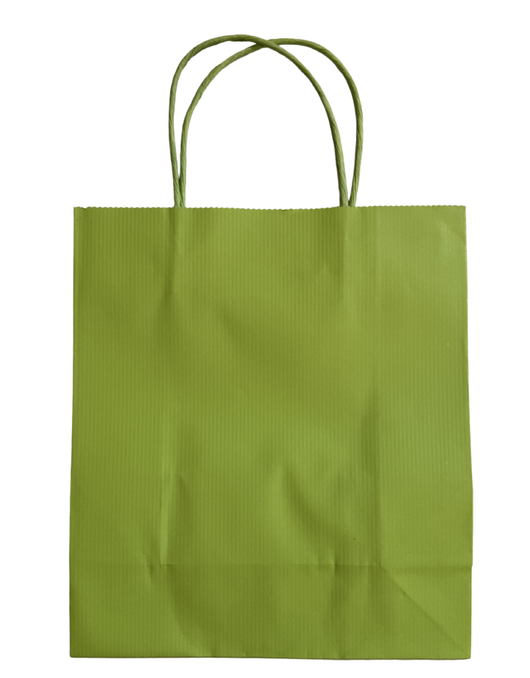 Bolsa kraft verde