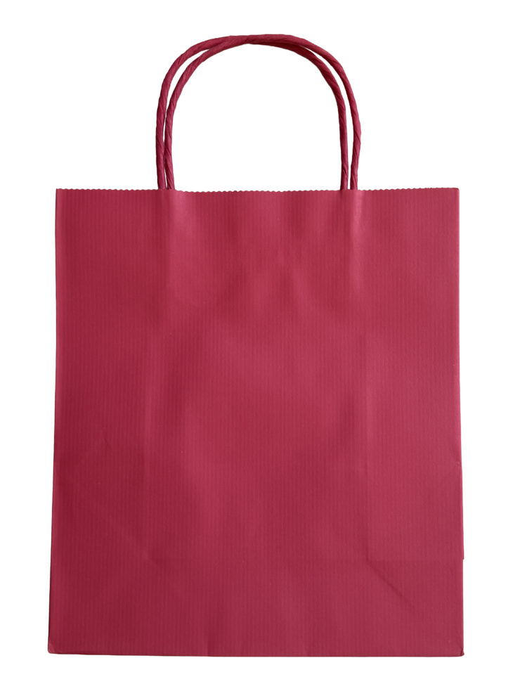Bolsa kraft rosa