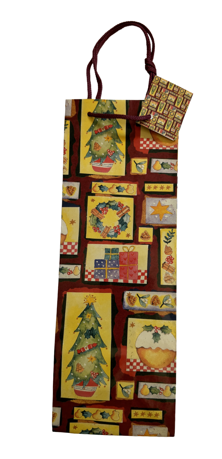 Bolsa botella Árbol Navidad
