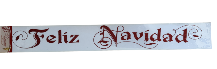 Pegatina feliz navidad