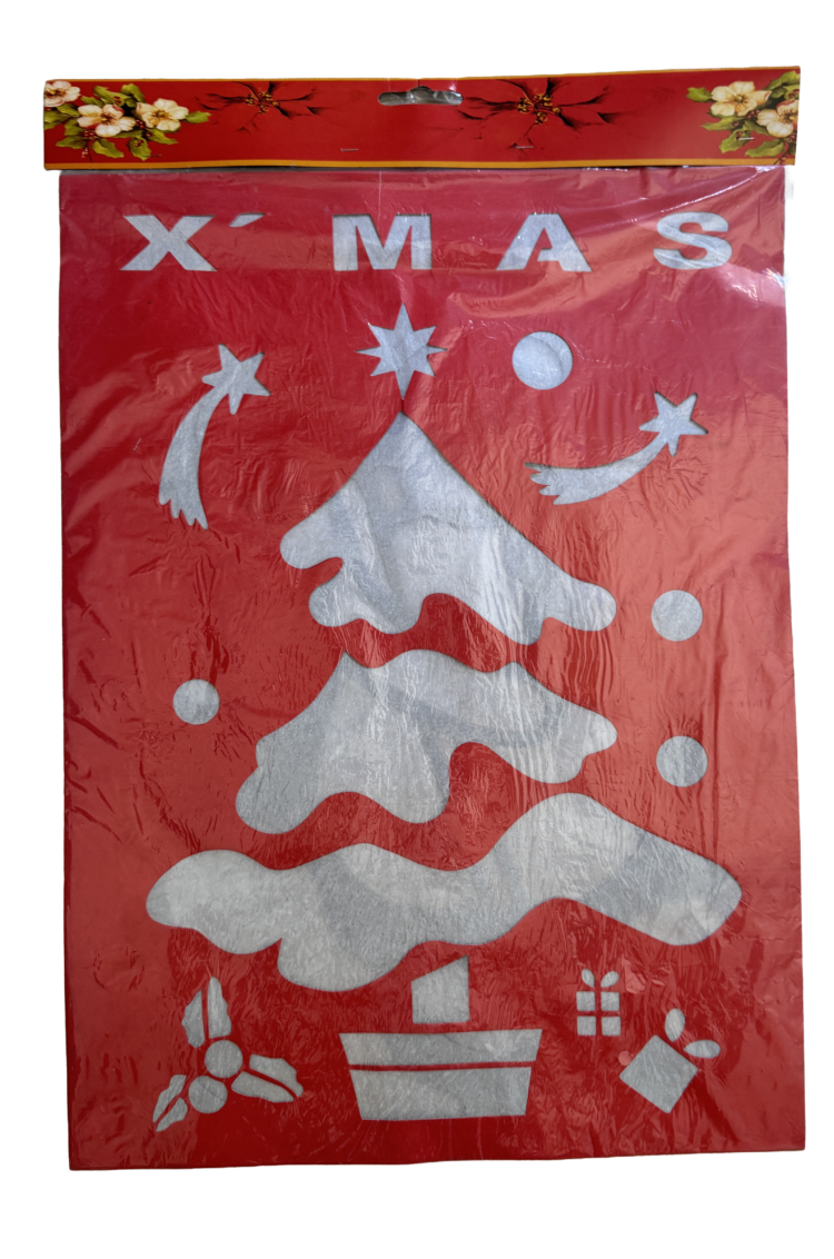 Plantilla gigante árbol navidad