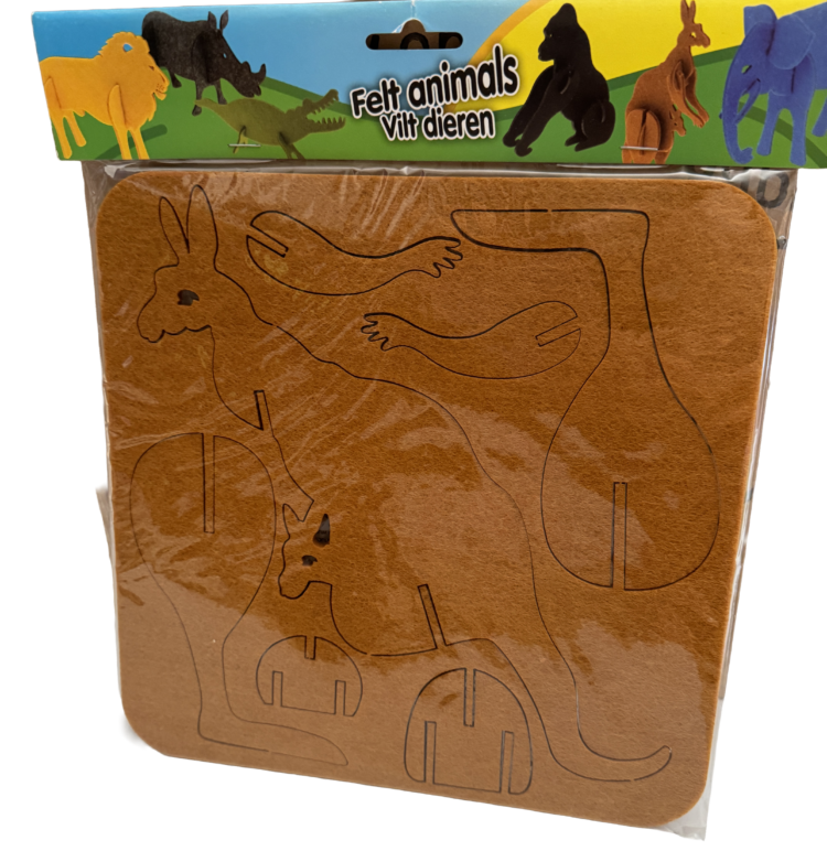 Puzle infantil canguro