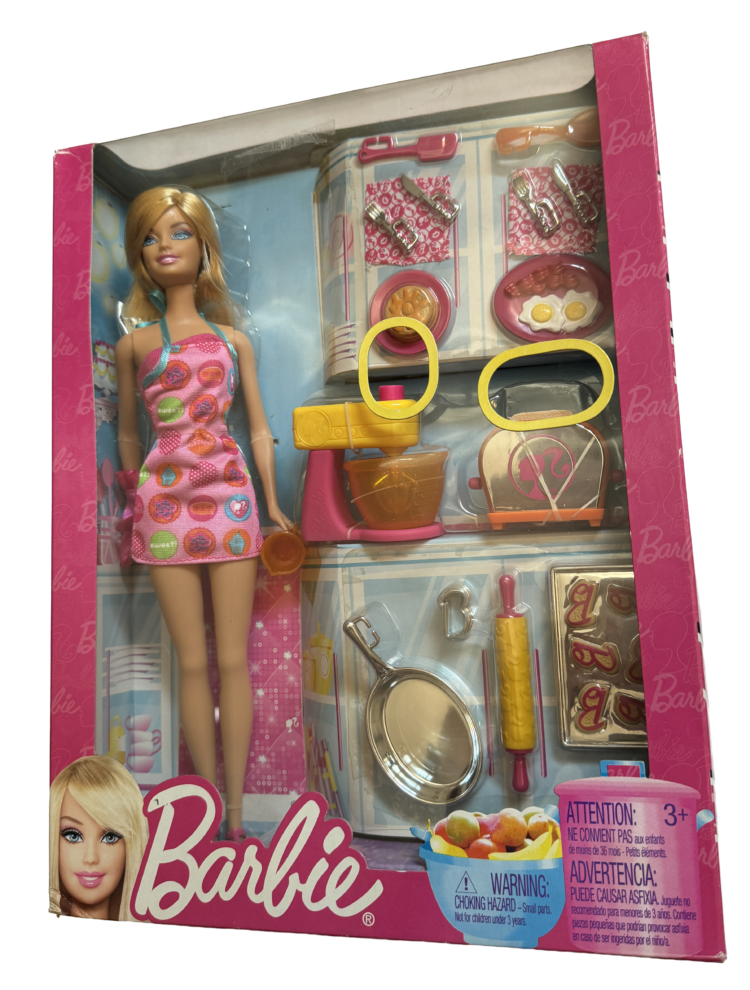 Muñeca Barbie con accesorios