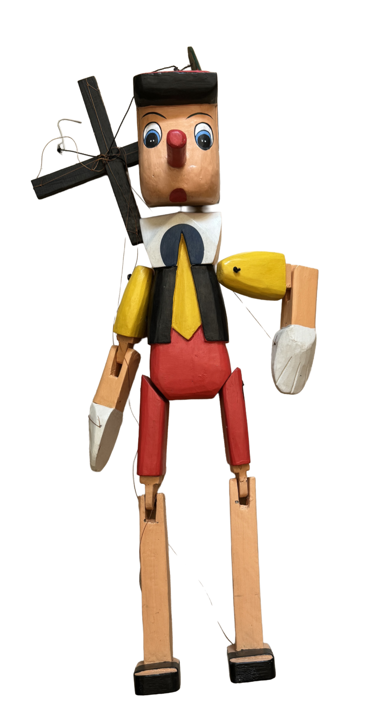 Marioneta pinocho gigante
