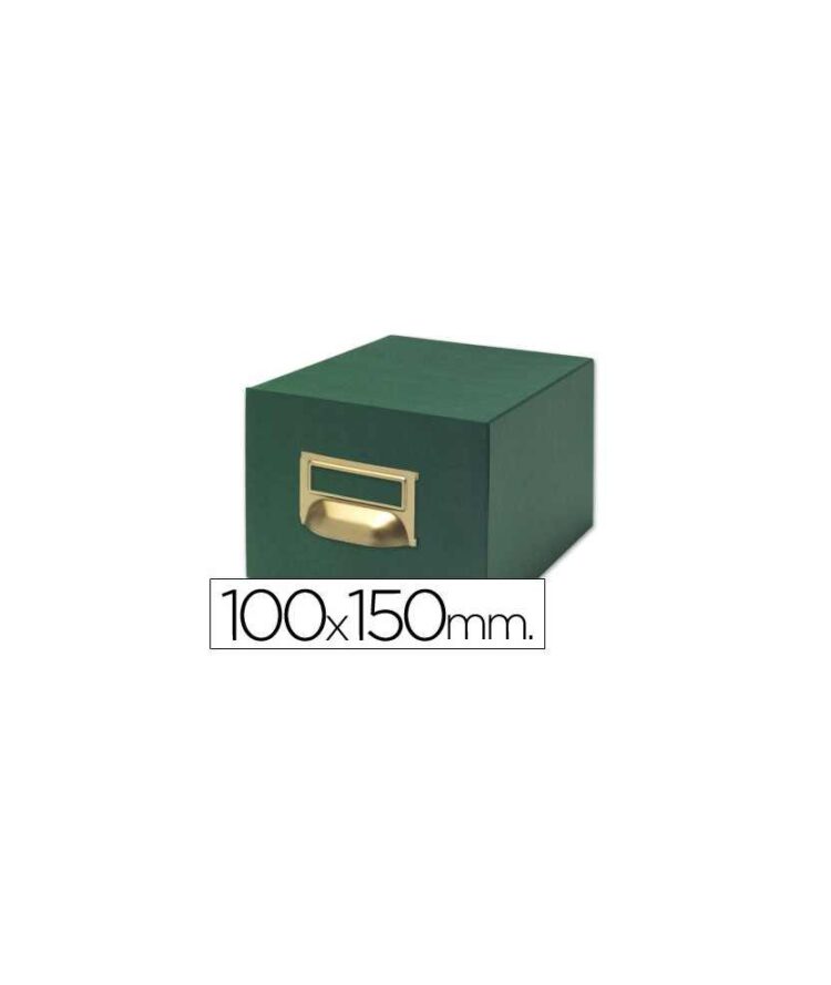 Caja organizadora fichas 100x150mm