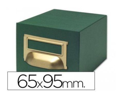 Caja organizadora fichas 65x95mm