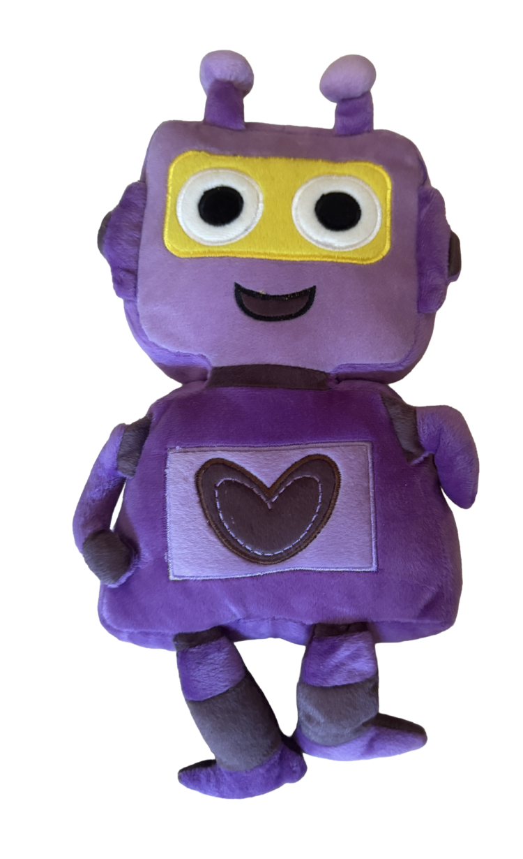 Peluche cojín robot