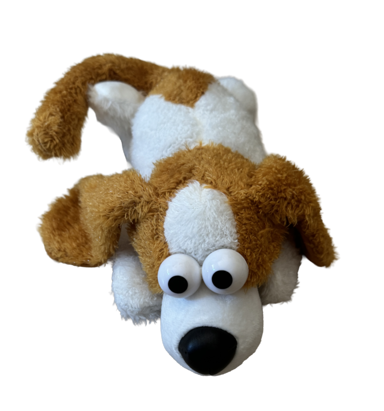 Peluche perrito guasón