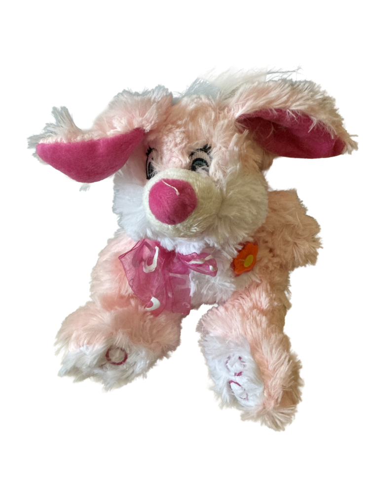 Peluche conejita rosa