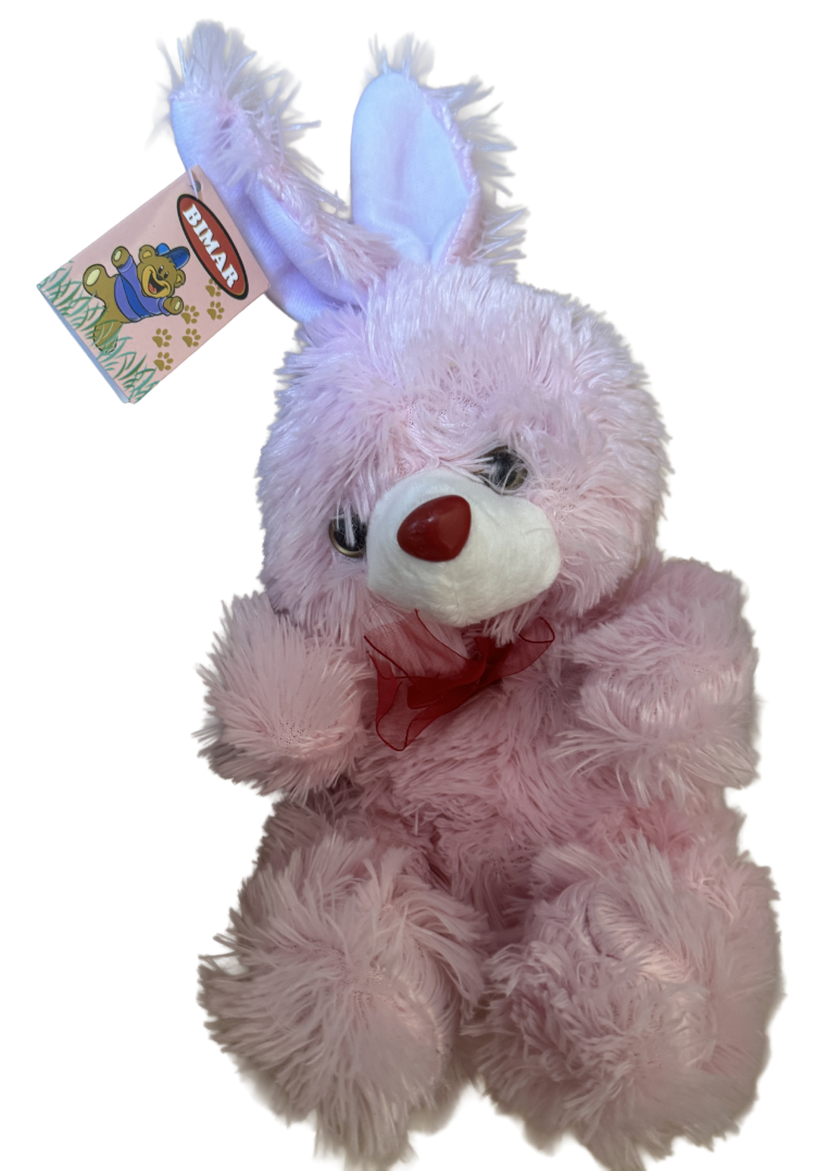 Peluche conejita rosa
