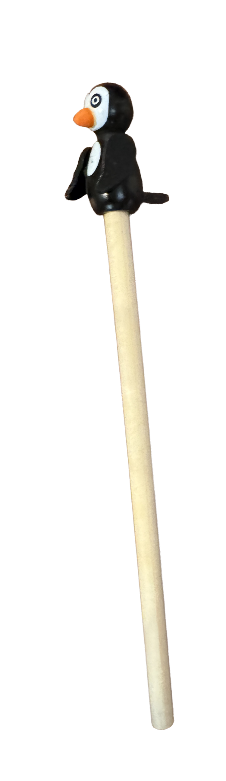 Lápiz de madera con pingüino 🐧